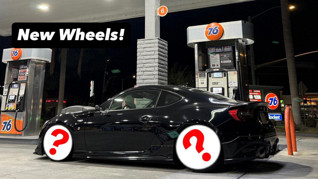 new wheels for the 86 + installing jdm car parts!