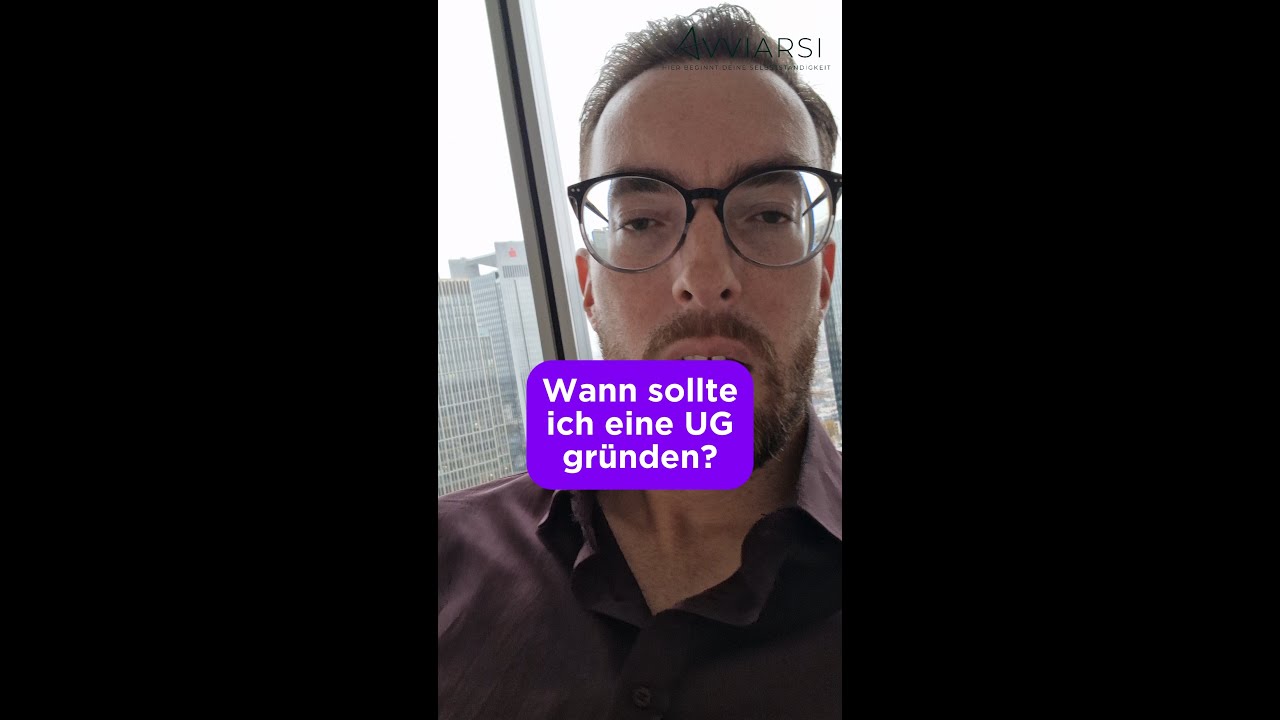 Wann sollte ich eine UG gr&uuml;nden?