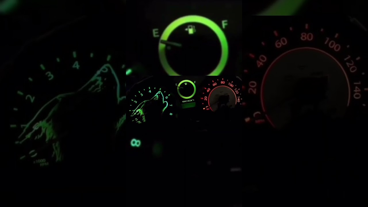 Scion TC custom RGB gauge cluster!