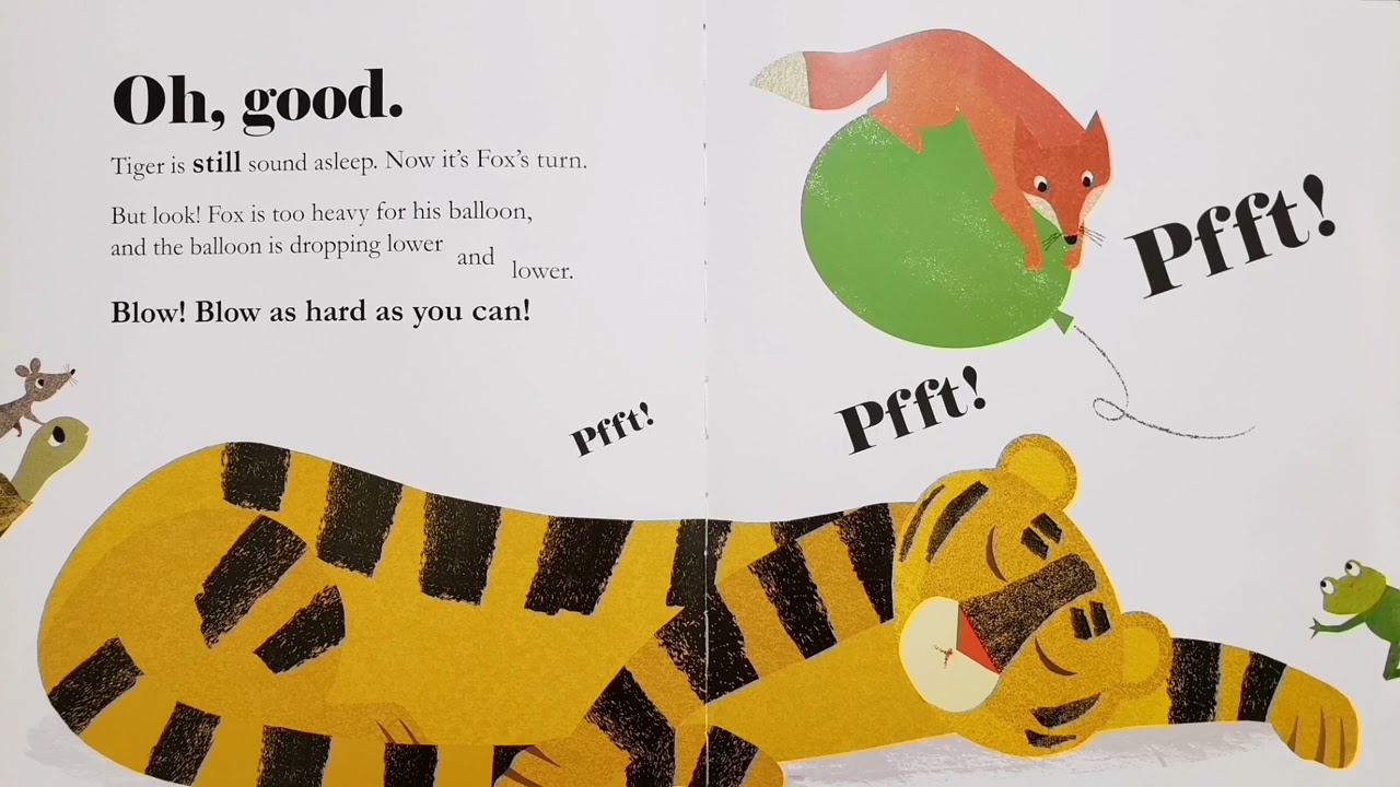 Don’t Wake Up The Tiger by Britta Teckentrup #story #storytime #readwithme