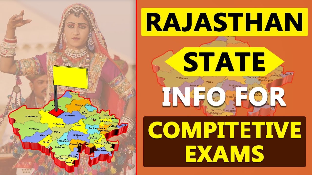Rajasthan State Information Details for Competitive Exams | GK | Quiz | Indian States Info 23