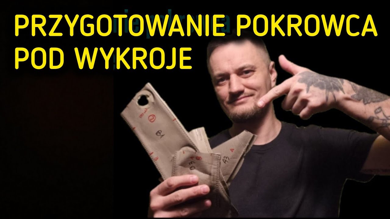 Przygotowanie starego pokrowca pod wykroje