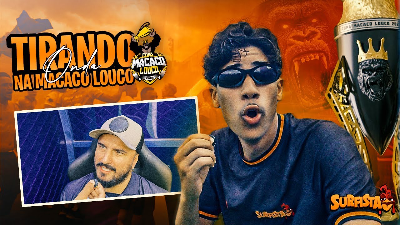 TIRANDO ONDA NA SEMI-FINAL DA MACACO LOUCO! A COPA MAIS INSANA DA VÁRZEA!
