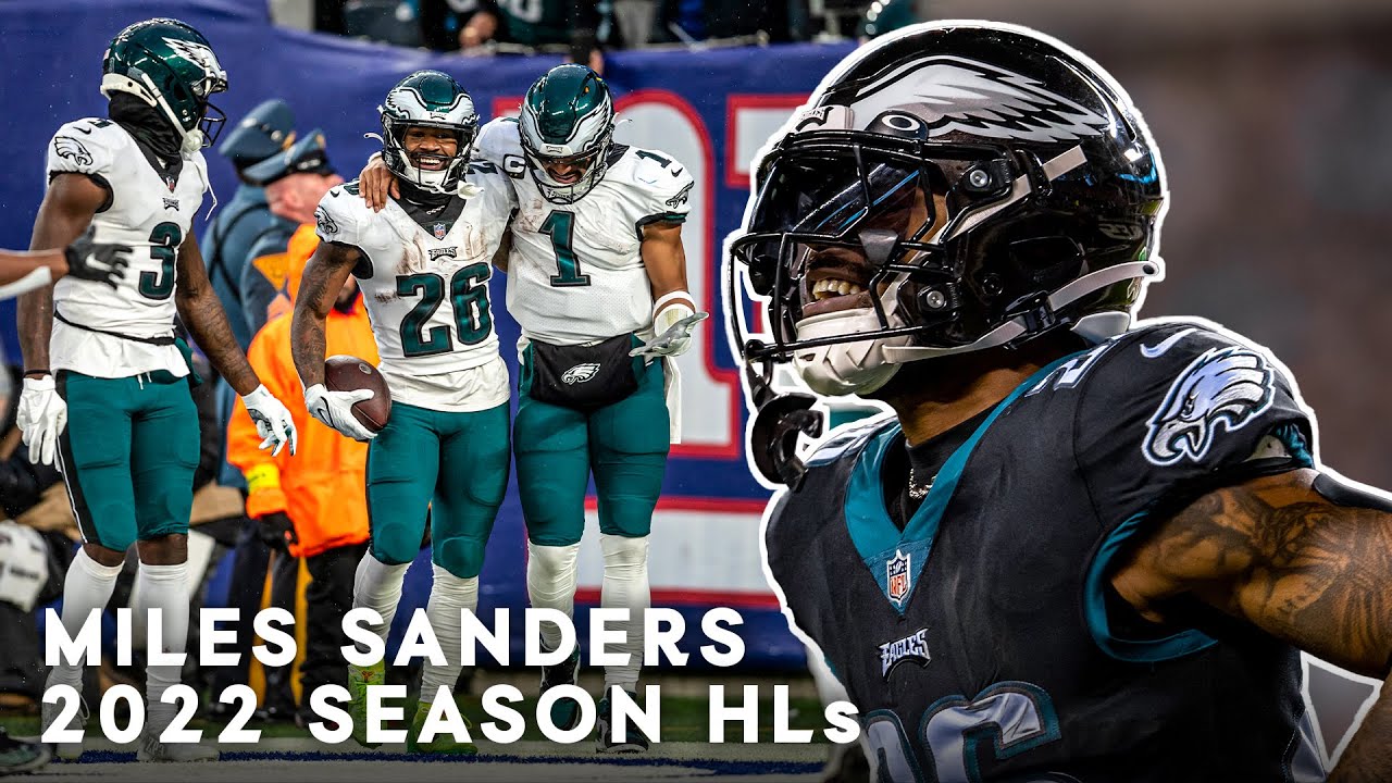 Miles Sanders' TOP PLAYS of the 2022 Season