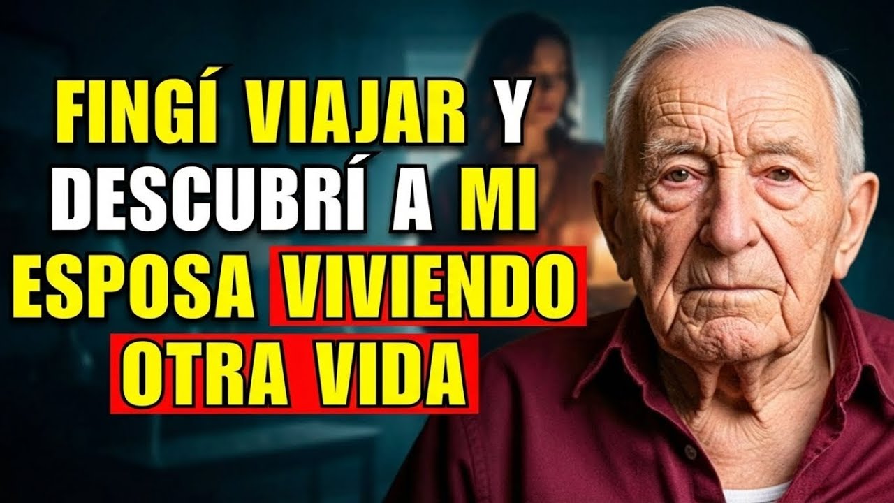 FINGÍ VIAJAR Y DESCUBRÍ A MI ESPOSA VIVIENDO OTRA REALIDAD…
