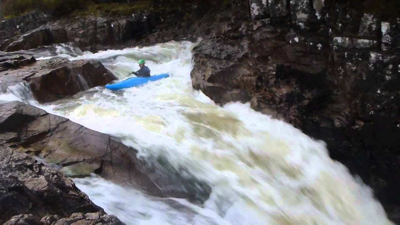 River Etive with Glenmore Lodge 2012-11-06