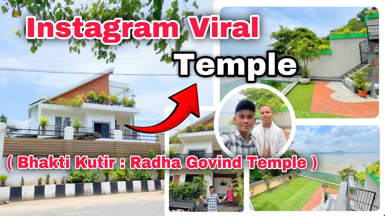 Bhakti Kutir | Bhakti Kutir Radha Govind Temple kharguli | Instagram Viral Temple | #guwahati #assam