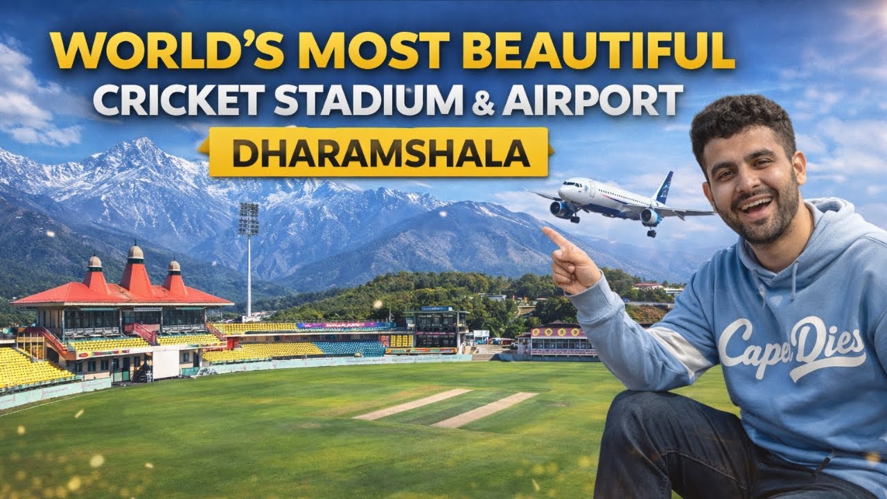 Delhi to Dharamshala Flight to Watch Cricket 🏏 | SpiceJet | Kangra Airport