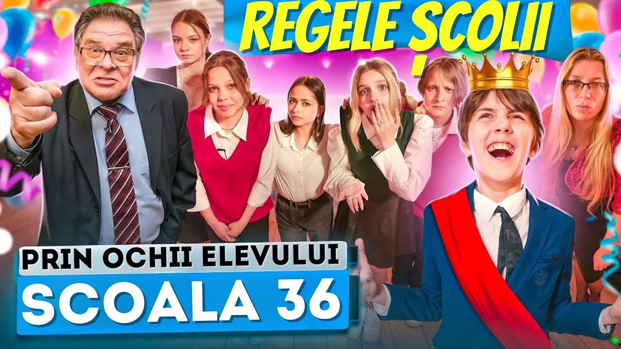 NOUL REGE AL ȘCOLII! 👑😈 Trădare și dramă școlară pe scenă | Scoala Prin Ochii Elevului