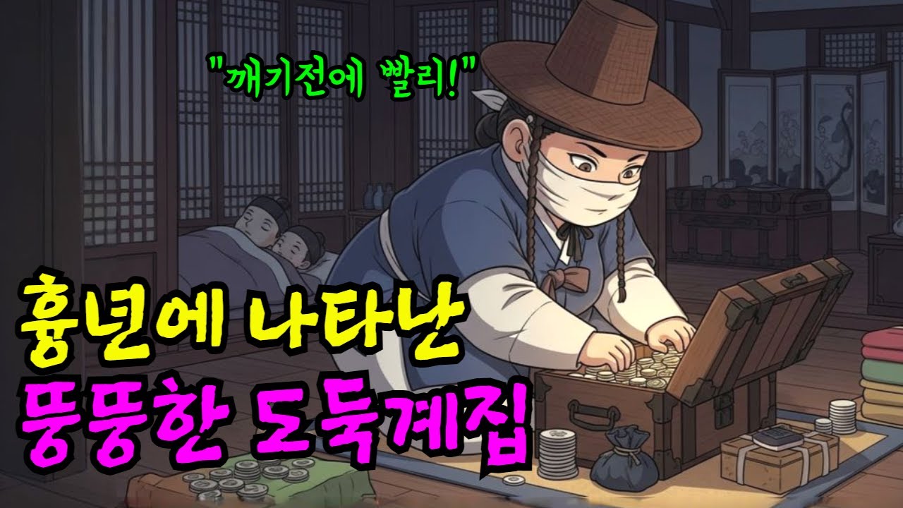 흉년에 나타난 뚱뚱한 도둑계집 I야담I옛날이야기I오디오북I전설I민담I사연I