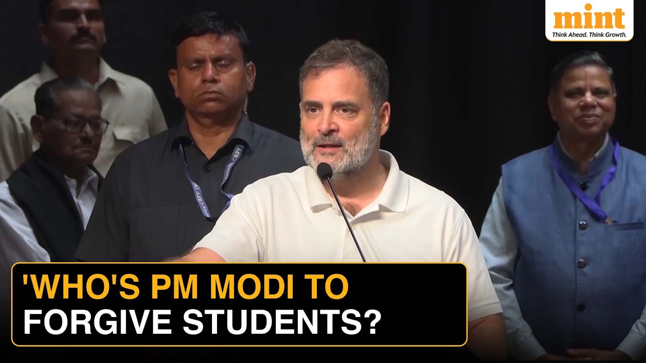 Rahul Gandhi SLAMS PM Modi Over His 'Forgive' Video On Student Protestors | Watch