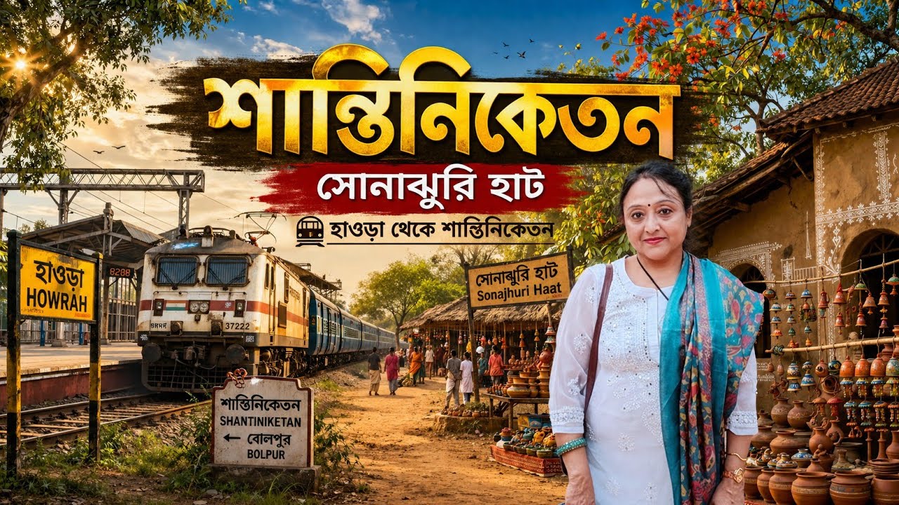 অফবিট শান্তিনিকেতন ট্যুর 2026 | একদিনে ঘুরে দেখুন বীরভূমের তিন সতীপিঠ | জয়দেব মন্দির |