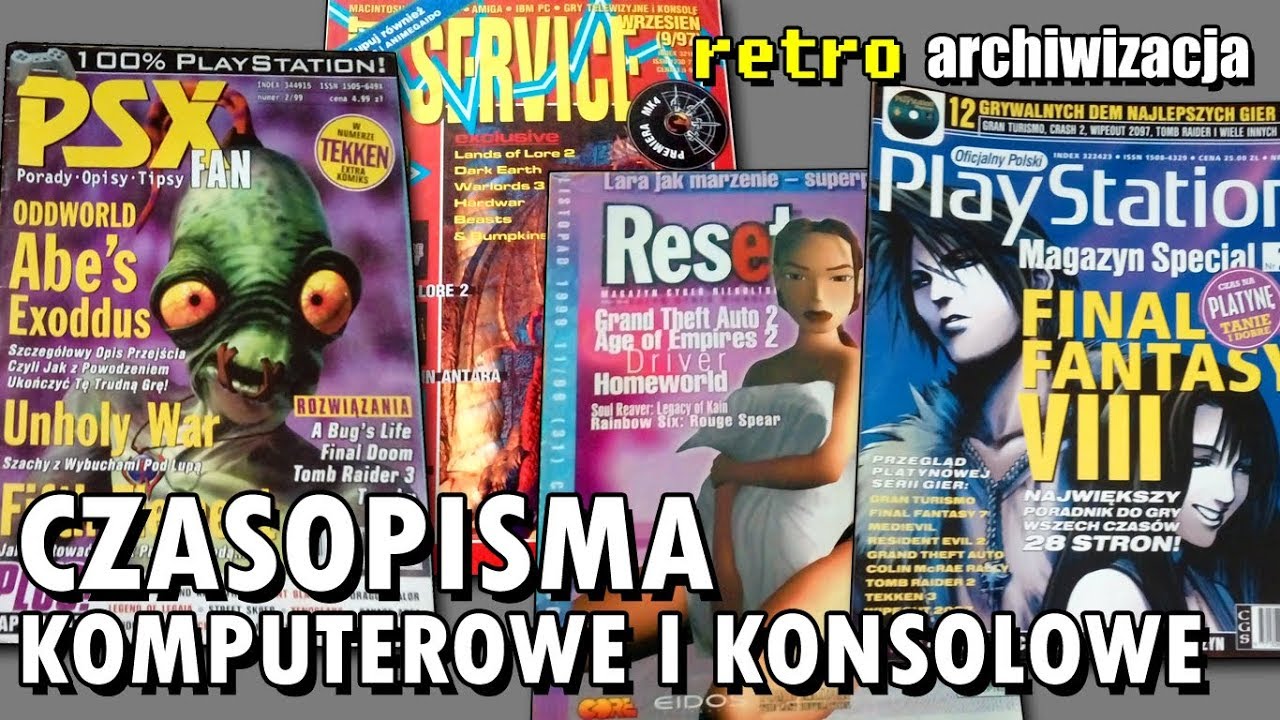 Czasopisma komputerowe i konsolowe z lat 90 - część 1 | Retro archiwizacja - odcinek 370