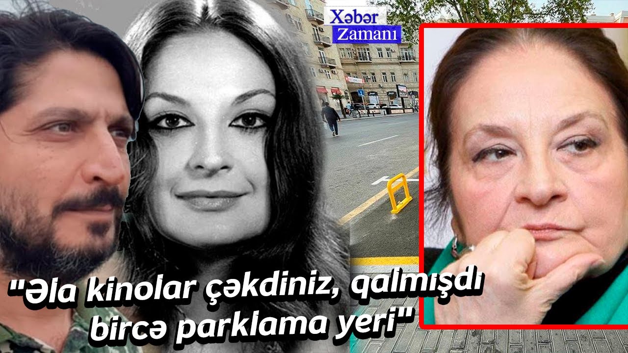 Tanınmış aparıcı Xalq artistin ağaclar kəsdirib yerində qanunsuz parkinq yaratmasından danışdı