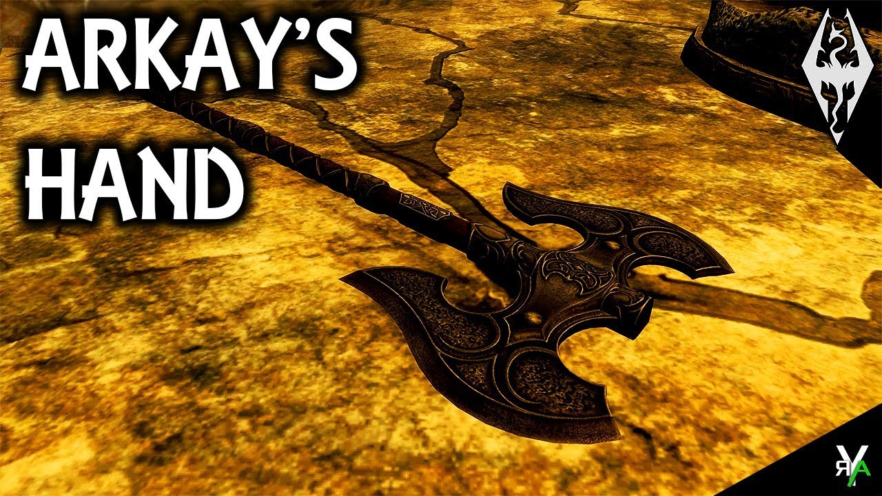 ARKAY'S HAND: Weapon Mod!!- Xbox Modded Skyrim Mod Showcase