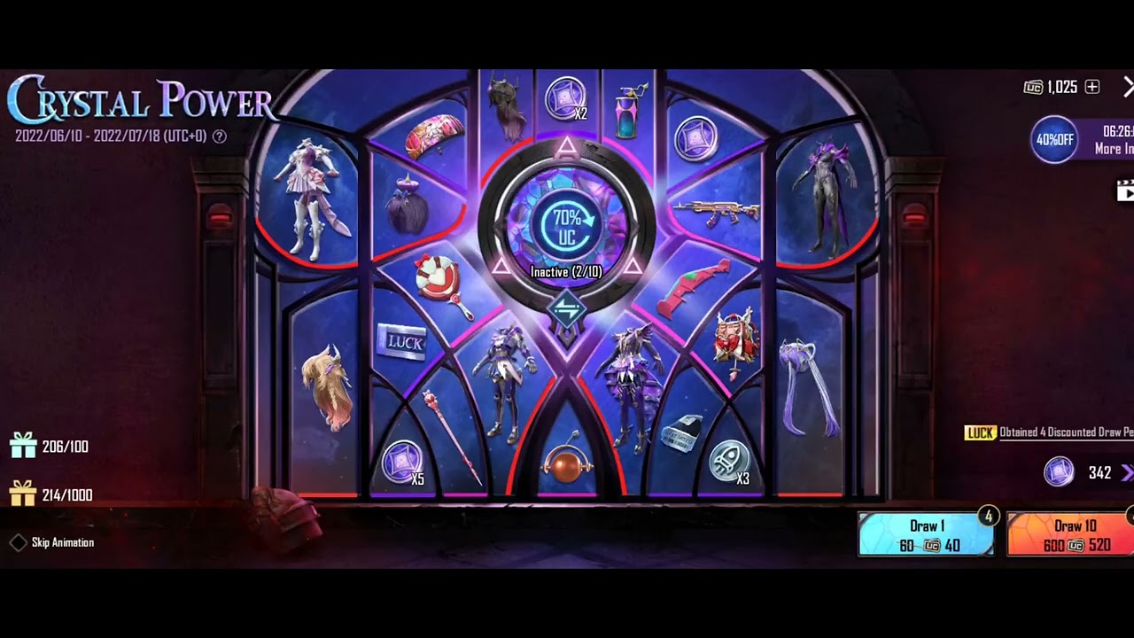 crystal power crate opening (BGMI).  Enjoy the crate opening.