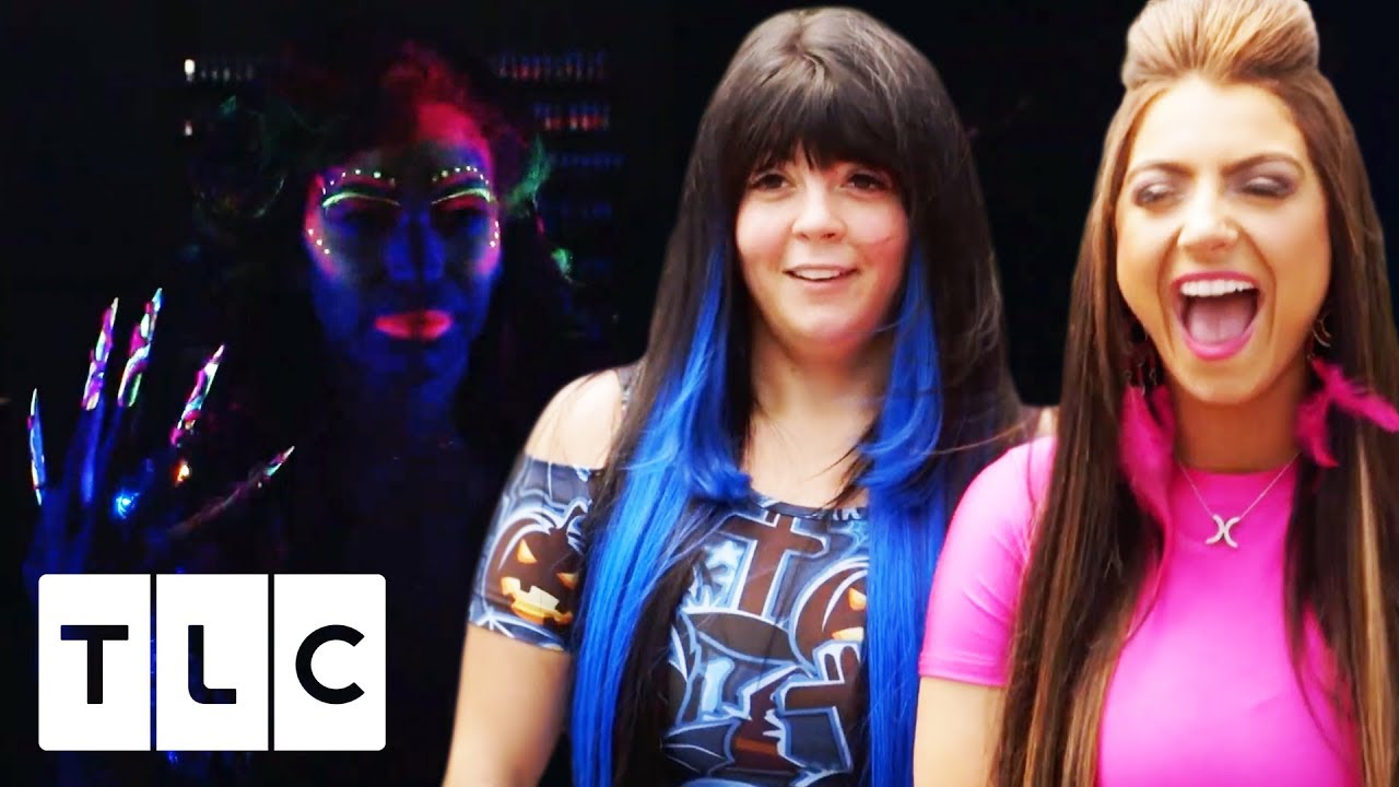 Sisters Create A Glowing Neon Look For A Music Video Shoot | Unpolished