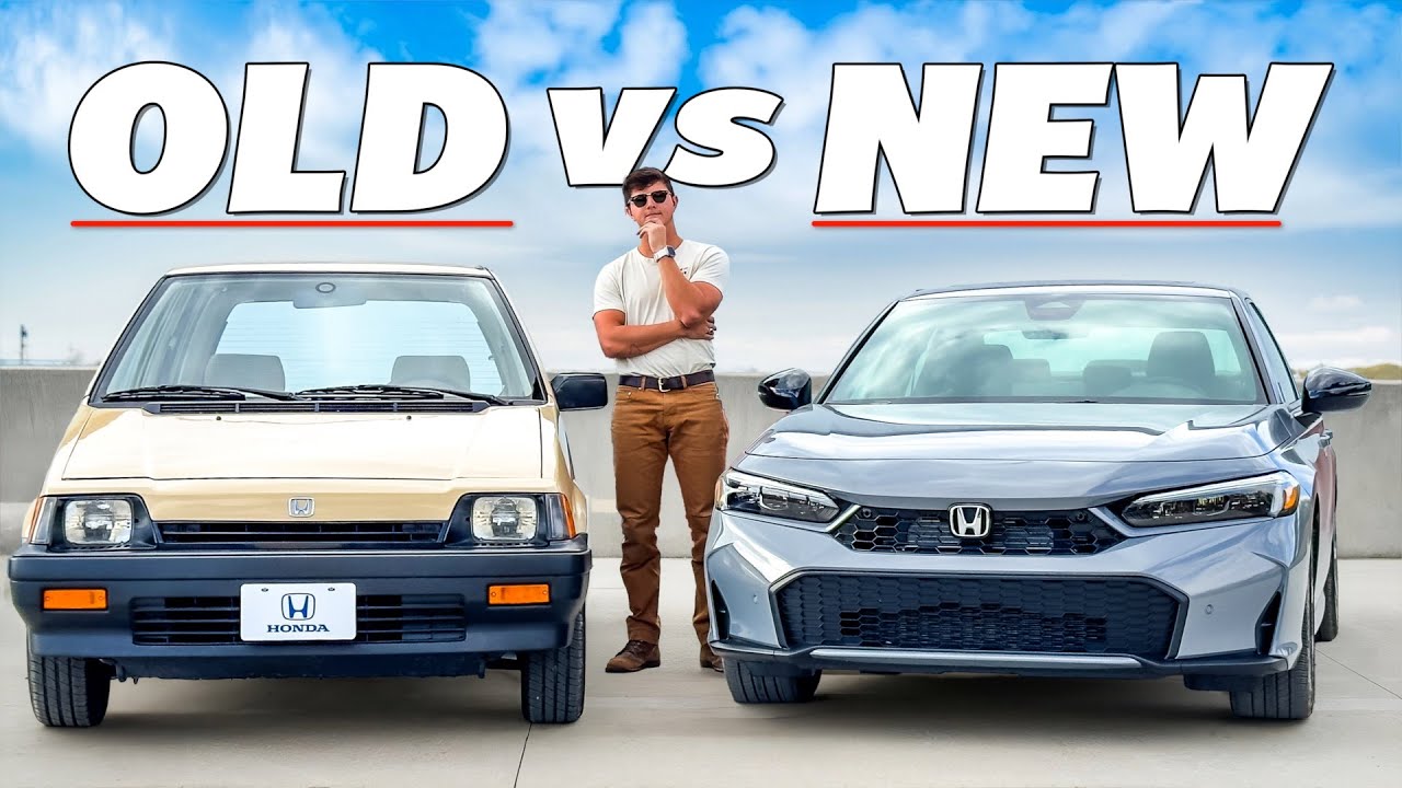 So Just How Much Has The Iconic Honda Civic Changed In The Last 40-Years?