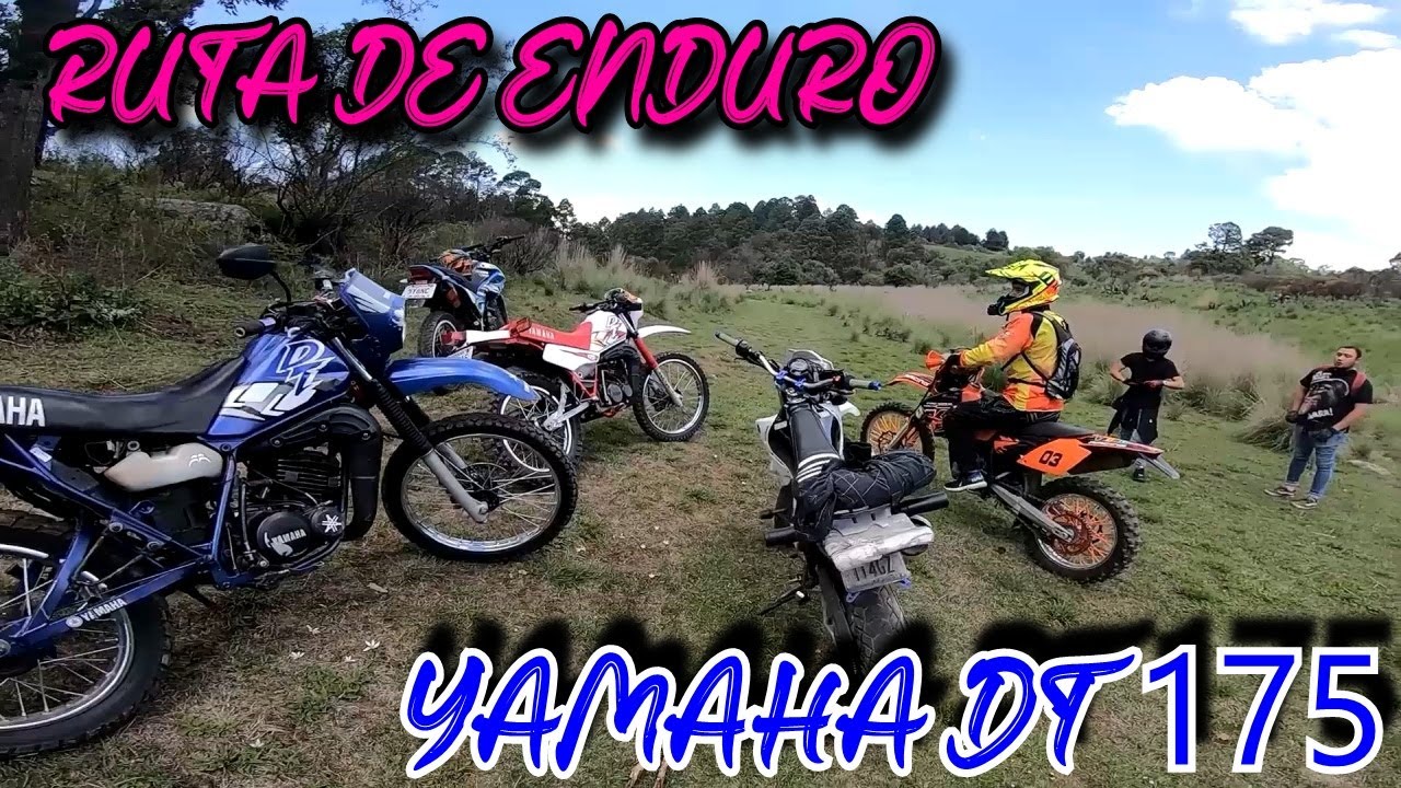 YAMAHA DT 175 RUTA DE ENDURO (PARTE 1) 👀