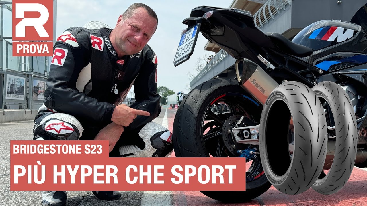 Bridgestone S23 - prova - in pista con la nuova gomma Hypersport di Bridgestone