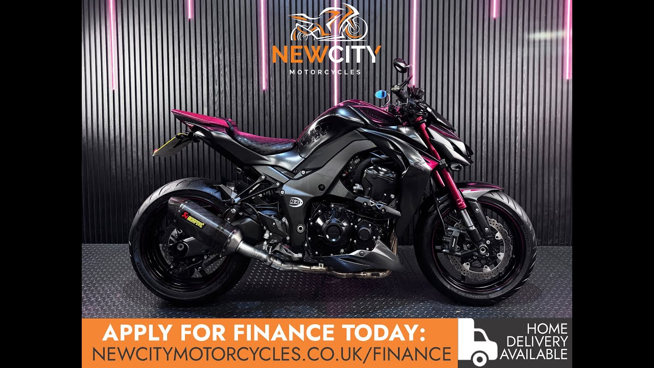 Kawasaki Z1000 Red 12940 Miles Used