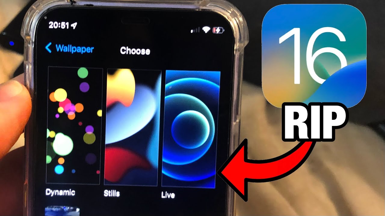 RIP Live Wallpapers on iOS 16 / iPadOS 16 [iPhone/iPad]