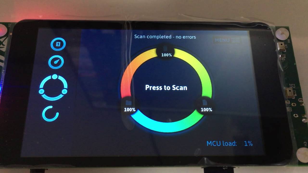 STM32F469I-DISCO Demonstration