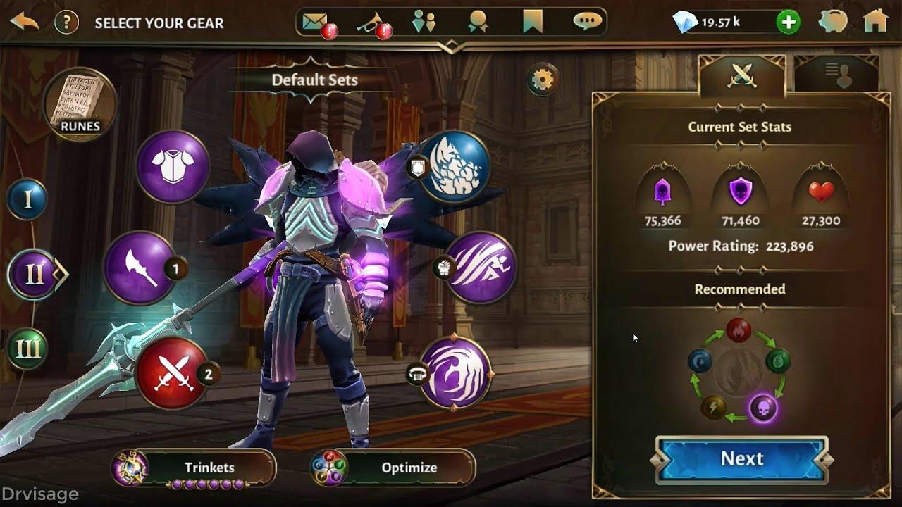 Dungeon hunter 5 Light Inner sanctum super speed - Drvisage