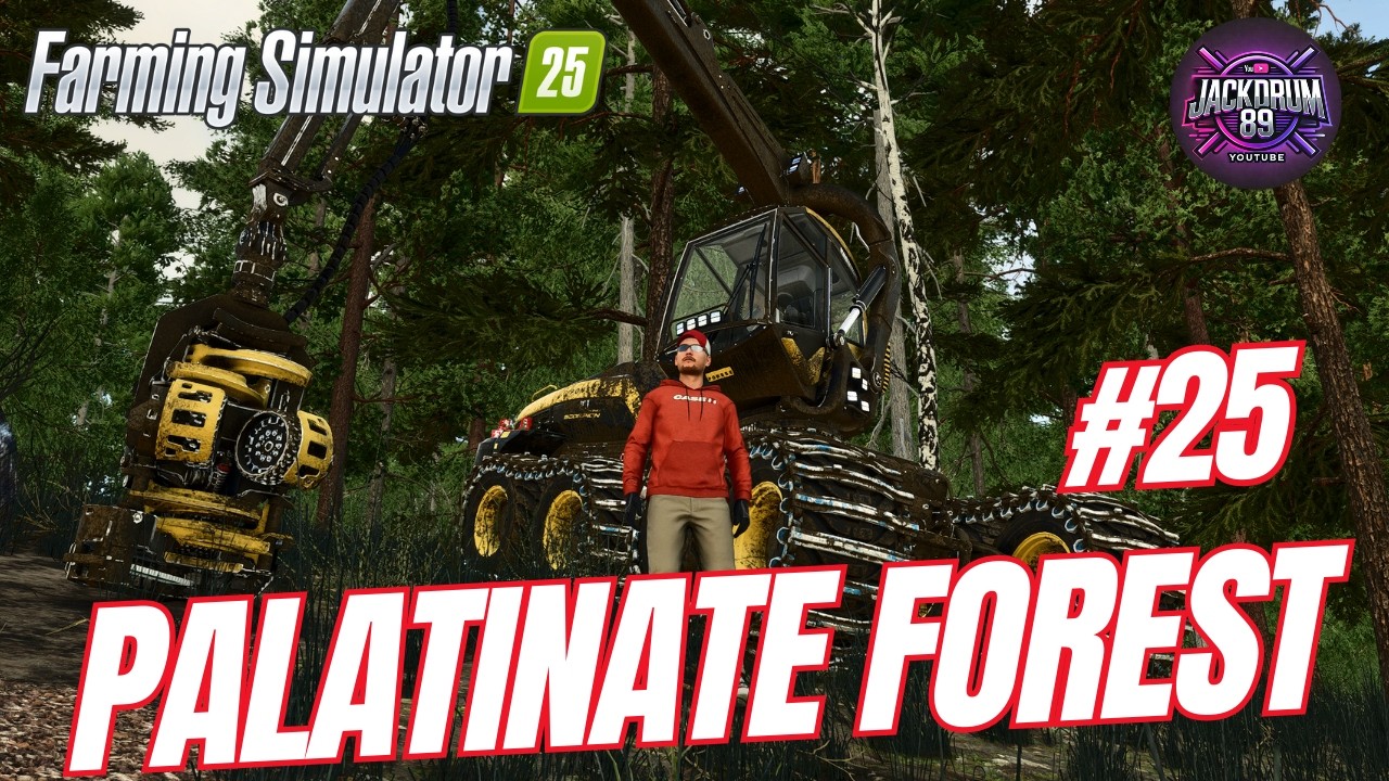 FS25 LIVE | PALATINATE FOREST: SILVICOLTURA ESTREMA E LEGNAME 🌳(Silvicoltura Estrema) - Ep. 25