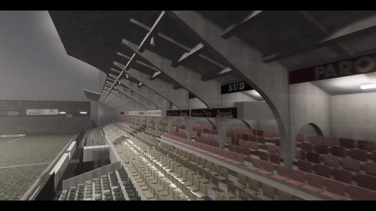 1976, Geoffroy Guichard, visite 3D