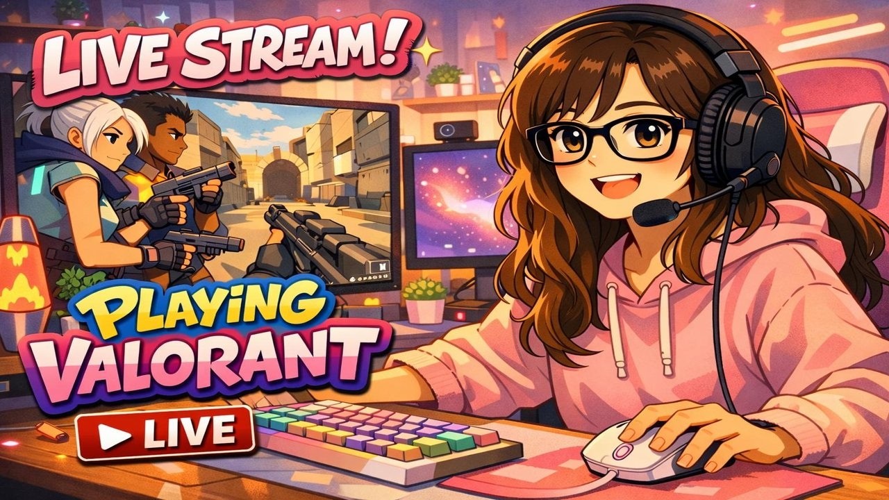 No Aim Only Vibes 😂 | VALORANT LIVE #valorant #gamergirl #valorantclips #gamingchannel #noaim