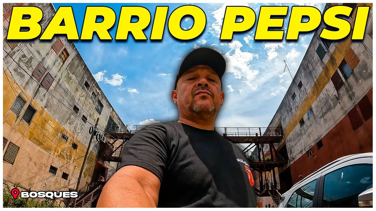 Asi es el FAMOSO barrio  Pepsi de Bosques  por dentro