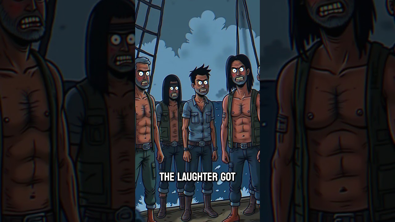 They could hear laughing 