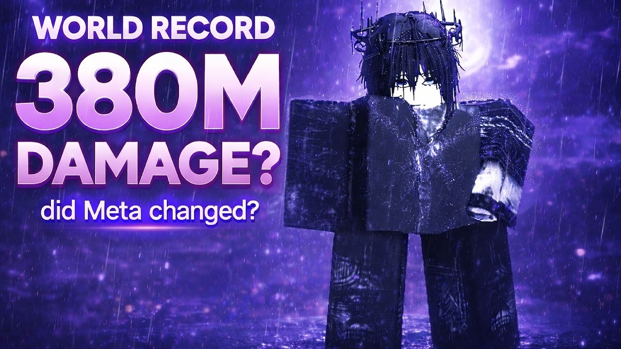 380M DAMAGE! 💀 | NEW World Record Toji Build | Jujutsu Zero