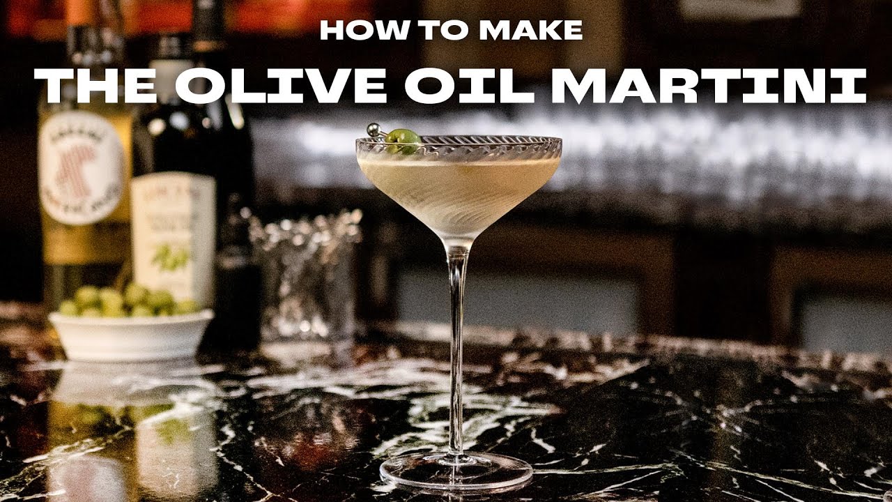 How to Make an Olive Oil Martini—and a Handy Guide to Fat Washing Spirits at Home