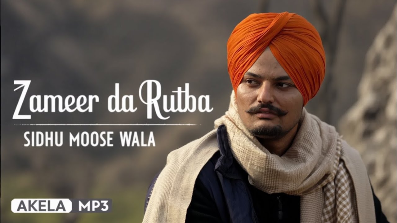 ZAMEER DA RUTBA - SIDHU MOOSE WALA | MR RAJ | THE KIDD | LATEST PUNJABI SONG 
