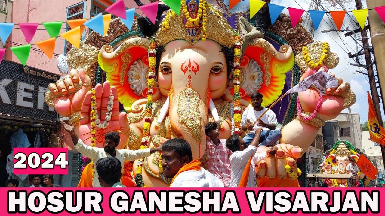HOSUR GANESHA VISARJAN 2024