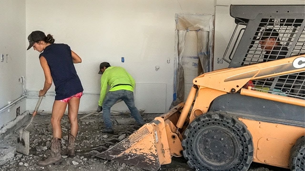 Colored Concrete Garage Floor. The Best in the West! California