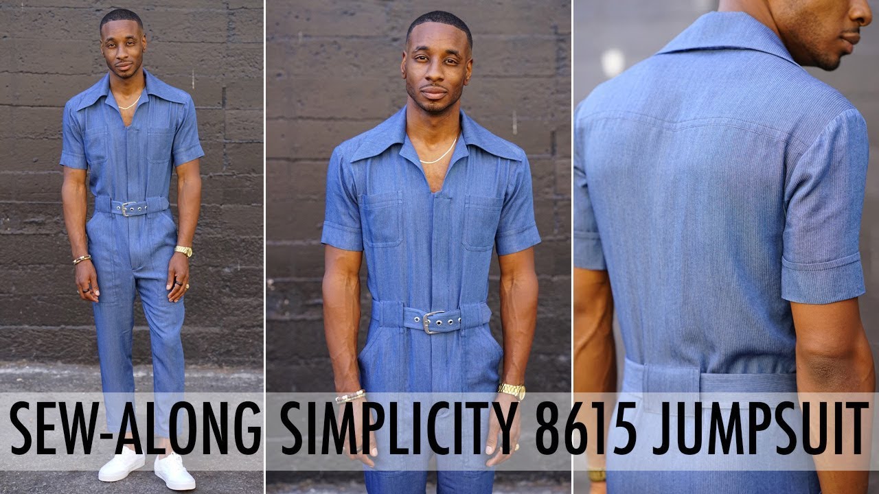 SEW-ALONG: SIMPLICITY JUMPSUIT 8615