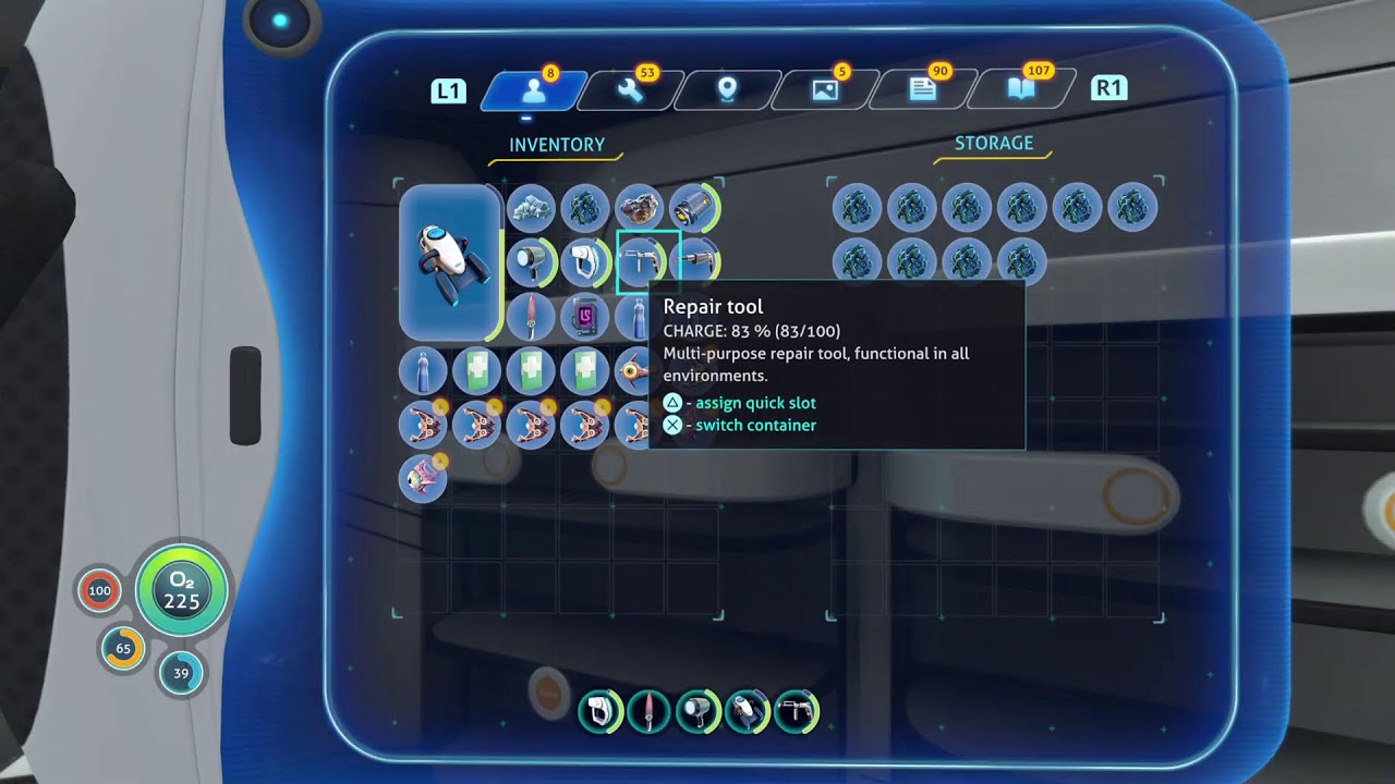 Playing through Subnautica for the first time | Trying to pass 300m |