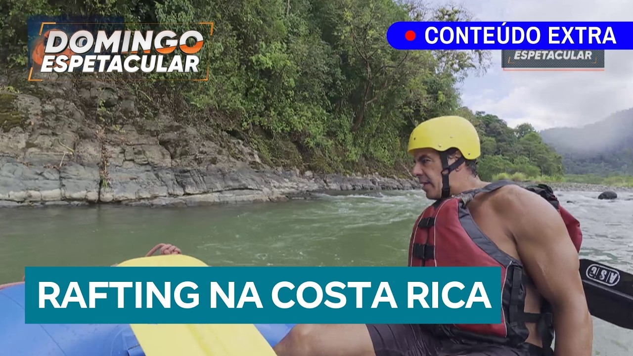 Conteúdo Extra: Alvaro Garnero encara esporte radical nas águas da Costa Rica