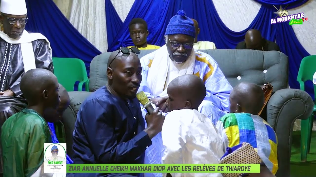 ZIAR ANNUELLE CHEIKH MAKHAR DIOP AVEC LES RELÈVES DE THIAROYE 