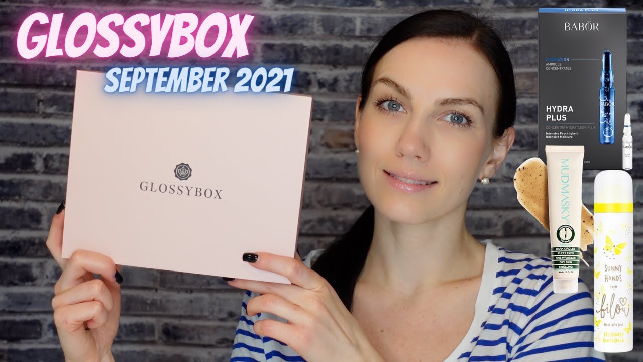 Распаковка GlossyBox September 2021 | Babor, Mudmasky, Bilou, Skin&Go