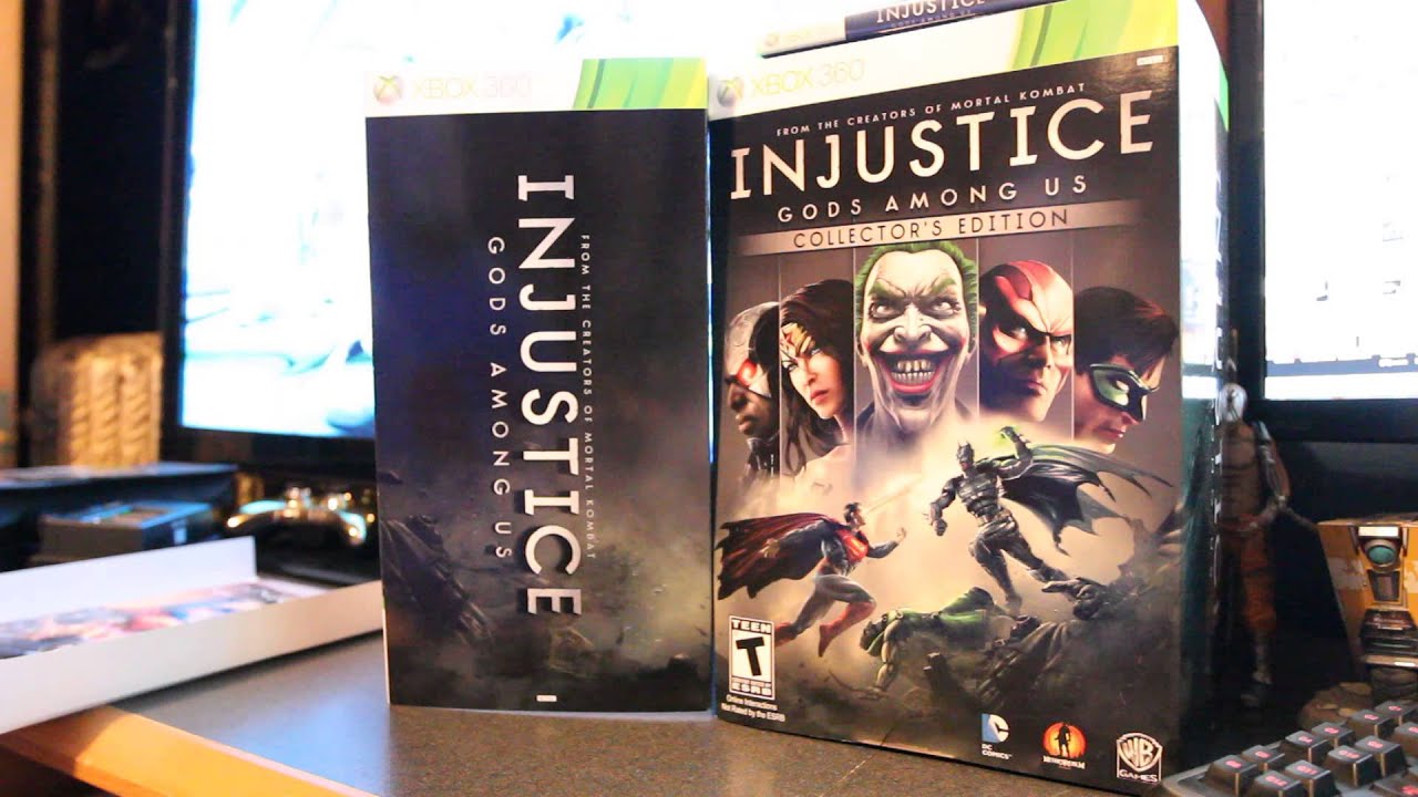 Injustice: Gods Among Us Collector's Edition Unboxing