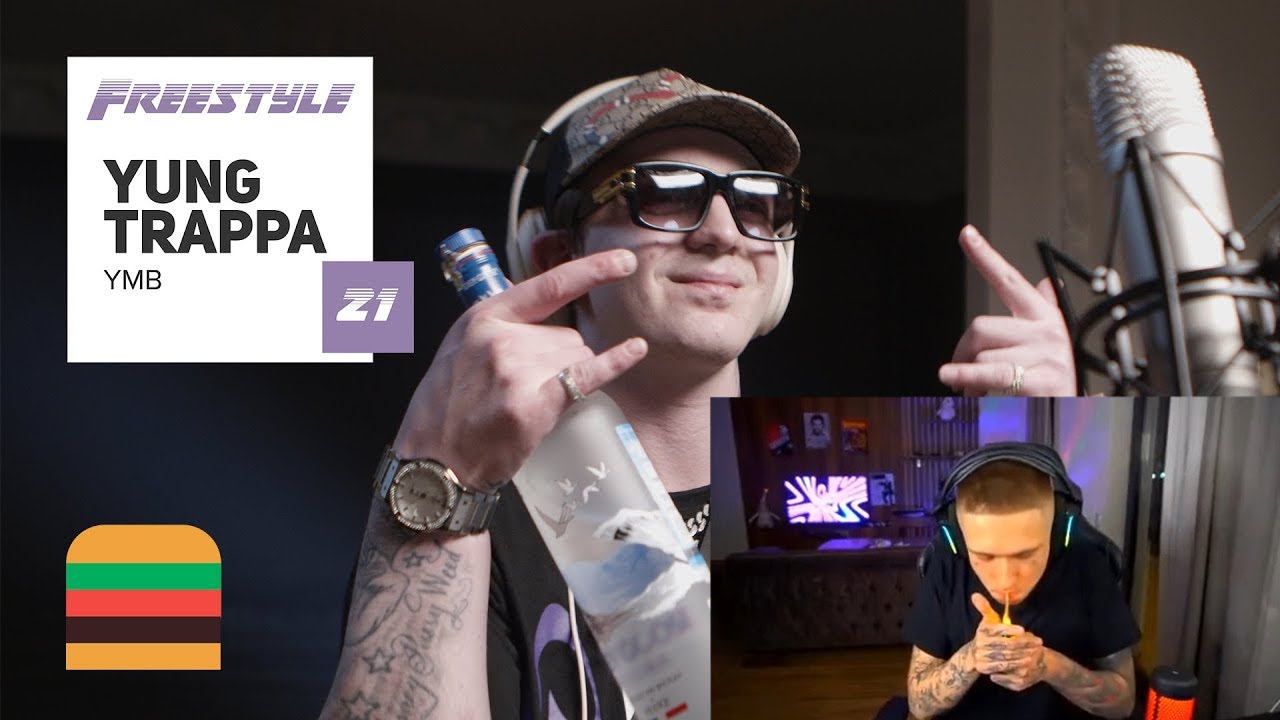 АЛЛАДИН ХОКАГЕ ВЗОРВАЛ КОСЯК И СМОТРИТ: FFM Freestyle: Yung Trappa