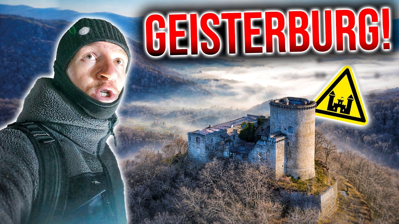 VERLASSENES GEISTERSCHLOSS AUS DEM 14. JAHRHUNDERT IN DEN BERGEN ITALIENS!