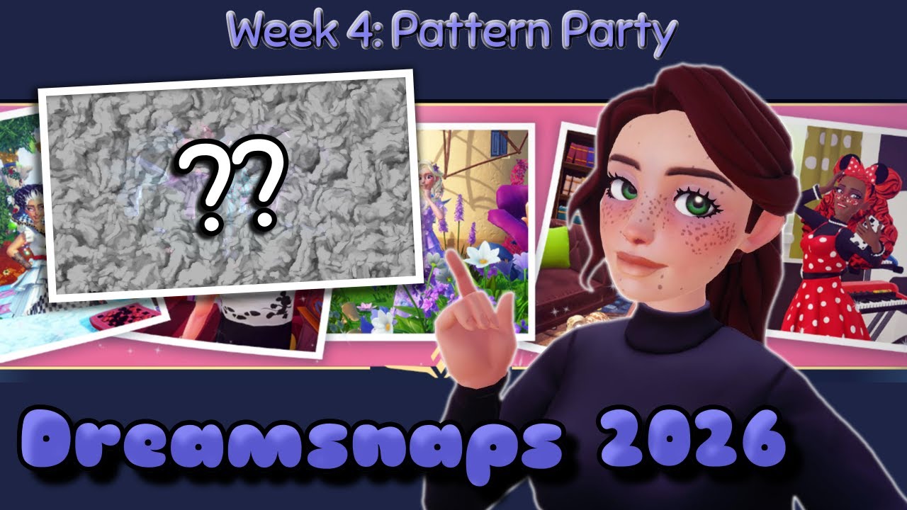 DreamSnaps 2026: Pattern Party | Amateur Speed Build | Disney Dreamlight Valley