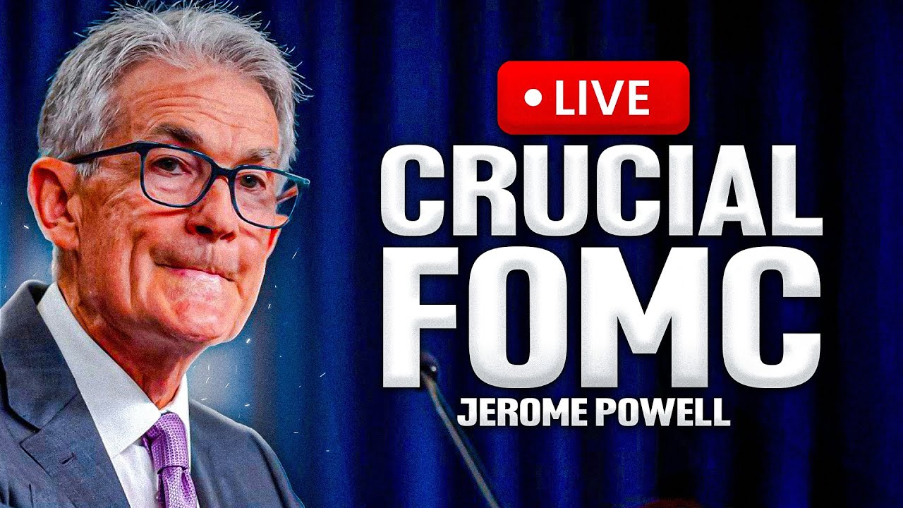 🚨LIVE FOMC: Powell&rsquo;s Speech Could TRIGGER a MASSIVE Crypto DUMP! (Be Ready!)