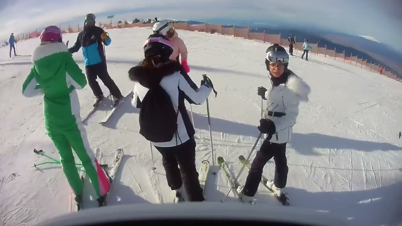 Borovets skiing 4th Jan