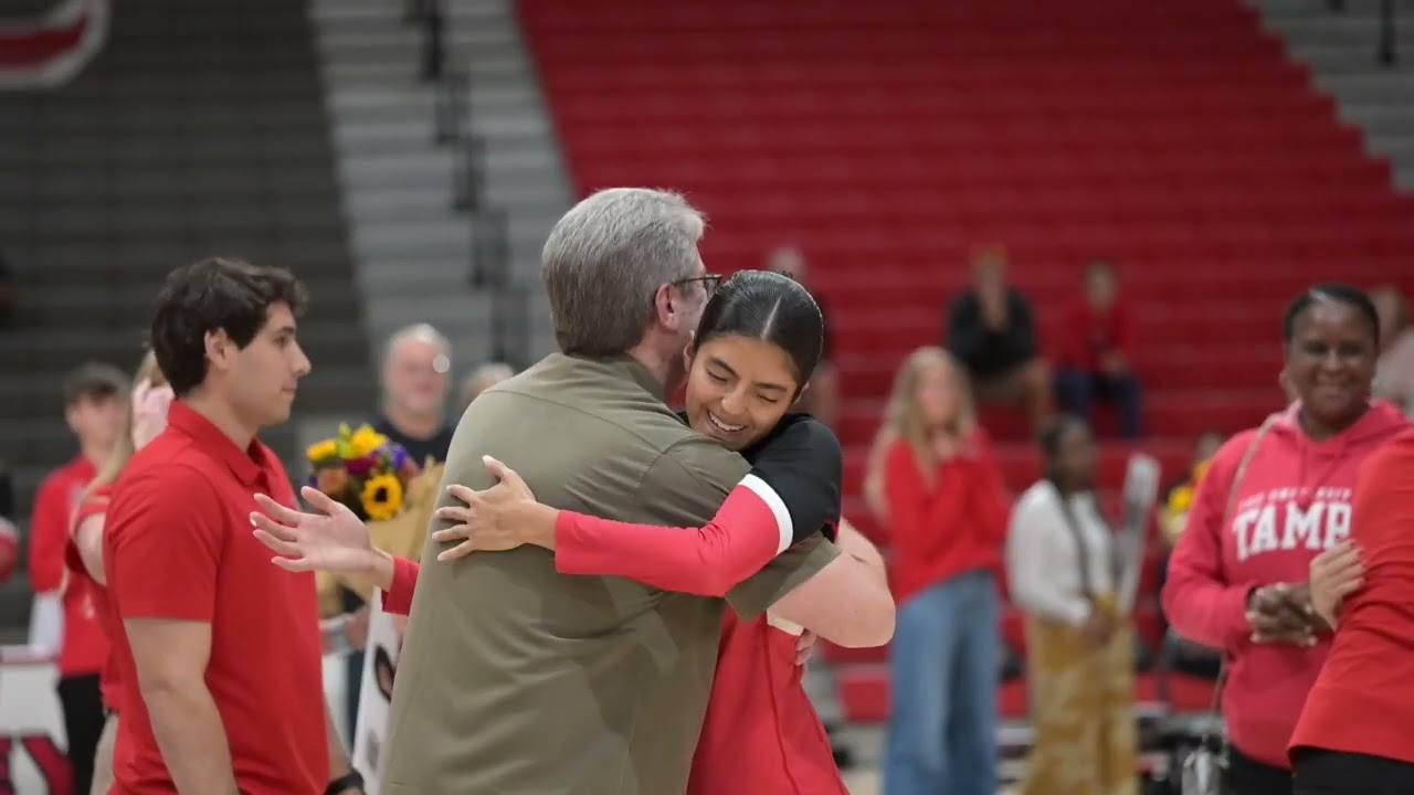 Tampa Volleyball Senior Day 2025
